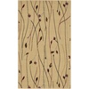 image:imageNourison Home Grafix Red 3 x 5 Area Rug Modern Botanical Bed Room Living Room Dining Room Kitchen Easy Clean Non Shedding 3x5Cream