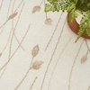 image:imageNourison Home Grafix Red 3 x 5 Area Rug Modern Botanical Bed Room Living Room Dining Room Kitchen Easy Clean Non Shedding 3x5Ivory Beige