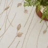 image:imageNourison Home Grafix Red 3 x 5 Area Rug Modern Botanical Bed Room Living Room Dining Room Kitchen Easy Clean Non Shedding 3x5Ivory Beige