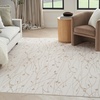 image:imageNourison Home Grafix Red 3 x 5 Area Rug Modern Botanical Bed Room Living Room Dining Room Kitchen Easy Clean Non Shedding 3x5Ivory Beige