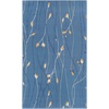 image:imageNourison Home Grafix Red 3 x 5 Area Rug Modern Botanical Bed Room Living Room Dining Room Kitchen Easy Clean Non Shedding 3x5Light Blue