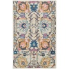 image:imageNourison Home Passion Ivory Multicolor 110 x 210 Area Rug  Easy Clean Non Shedding Bed Room Living Room Dining Room Kitchen 2 x 3Ivory Multicolor