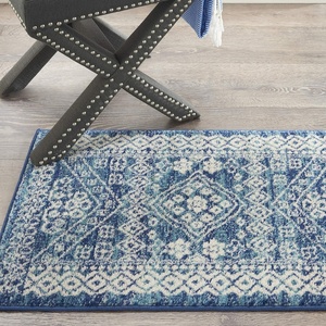 image:imageNourison Home Passion Navy Blue 110 x 210 Area Rug  Easy Clean Non Shedding Bed Room Living Room Dining Room Kitchen 2 x 3110 x 210 Rectangular