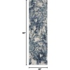 image:imageNourison Home American Manor Modern amp Contemporary BlueIvory 9 x 12 Area Rug Easy Cleaning Non Shedding Bed Room Living Room Dining Room Kitchen 9x12Blue Ivory