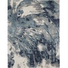 image:imageNourison Home American Manor Modern amp Contemporary BlueIvory 9 x 12 Area Rug Easy Cleaning Non Shedding Bed Room Living Room Dining Room Kitchen 9x12Blue Ivory