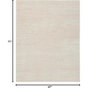image:imageNourison Home Andes Ivory Grey 9 x 12 Area Rug  Easy Clean Non Shedding Bed Room Living Room Dining Room Kitchen 9 x 12Ivory Grey
