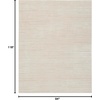 image:imageNourison Home Andes Ivory Grey 9 x 12 Area Rug  Easy Clean Non Shedding Bed Room Living Room Dining Room Kitchen 9 x 12Ivory Grey