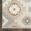 image:imageNourison Home Copenhagen Ivory Navy 5 x 7 Area Rug  Easy Clean Non Shedding Bed Room Living Room Dining Room Kitchen 5 x 7Ivory Beige