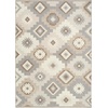 image:imageNourison Home Copenhagen Ivory Navy 5 x 7 Area Rug  Easy Clean Non Shedding Bed Room Living Room Dining Room Kitchen 5 x 7Ivory Beige