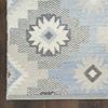 image:imageNourison Home Copenhagen Ivory Navy 5 x 7 Area Rug  Easy Clean Non Shedding Bed Room Living Room Dining Room Kitchen 5 x 7Ivory Blue