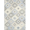image:imageNourison Home Copenhagen Ivory Navy 5 x 7 Area Rug  Easy Clean Non Shedding Bed Room Living Room Dining Room Kitchen 5 x 7Ivory Blue