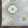 image:imageNourison Home Copenhagen Ivory Navy 5 x 7 Area Rug  Easy Clean Non Shedding Bed Room Living Room Dining Room Kitchen 5 x 7Ivory Blue