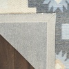image:imageNourison Home Copenhagen Ivory Navy 5 x 7 Area Rug  Easy Clean Non Shedding Bed Room Living Room Dining Room Kitchen 5 x 7Ivory Navy