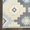 image:imageNourison Home Copenhagen Ivory Navy 5 x 7 Area Rug  Easy Clean Non Shedding Bed Room Living Room Dining Room Kitchen 5 x 7Ivory Navy