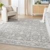image:imageNourison Home Desert Mirage Charcoal Ivory 53 x 73 Area Rug  Easy Clean Non Shedding Bed Room Living Room Dining Room Kitchen 5 x 7Charcoal Ivory