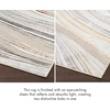 image:imageNourison Home Glam Modern Grey Gold 9 x 12 Area Rug Easy Cleaning NonShedding Bed Room Living Room Dining Room Kitchen 9x12Grey Gold
