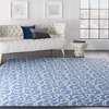 image:imageNourison Home Grafix Grey 710 x 910 Area Rug  Easy Clean Non Shedding Bed Room Living Room Dining Room Kitchen 8 x 10Blue