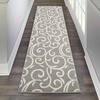 image:imageNourison Home Grafix Grey 710 x 910 Area Rug  Easy Clean Non Shedding Bed Room Living Room Dining Room Kitchen 8 x 10Grey