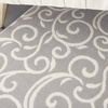 image:imageNourison Home Grafix Grey 710 x 910 Area Rug  Easy Clean Non Shedding Bed Room Living Room Dining Room Kitchen 8 x 10Grey