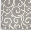 image:imageNourison Home Grafix Grey 710 x 910 Area Rug  Easy Clean Non Shedding Bed Room Living Room Dining Room Kitchen 8 x 10Grey