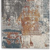 image:imageNourison Home Ludlow Modern GreyMulti 9 x 12 Area Rug Easy Clean Non Shedding Bed Room Living Room Dining Room Kitchen 9x1222 X 76