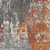 image:imageNourison Home Ludlow Modern GreyMulti 9 x 12 Area Rug Easy Clean Non Shedding Bed Room Living Room Dining Room Kitchen 9x124 X 6
