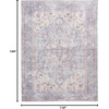 image:imageNourison Home New Concept Washables Blue Multicolor 92 x 12 Area Rug  Easy Clean Non Shedding Bed Room Living Room Dining Room Kitchen 9 x 12
