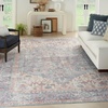 image:imageNourison Home New Concept Washables Blue Multicolor 92 x 12 Area Rug  Easy Clean Non Shedding Bed Room Living Room Dining Room Kitchen 9 x 12