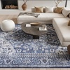 image:imageNourison Home New Concept Washables Navy Ivory 710 x 910 Area Rug  Easy Clean Non Shedding Bed Room Living Room Dining Room Kitchen 8 x 10