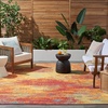 image:imageNourison Home Nourison Essentials Flame 9 x 12 Area Rug  Easy Clean Non Shedding Bed Room Living Room Dining Room Kitchen 9 x 12Flame