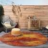 image:imageNourison Home Nourison Essentials Flame 9 x 12 Area Rug  Easy Clean Non Shedding Bed Room Living Room Dining Room Kitchen 9 x 12Flame