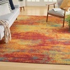 image:imageNourison Home Nourison Essentials Flame 9 x 12 Area Rug  Easy Clean Non Shedding Bed Room Living Room Dining Room Kitchen 9 x 12Flame