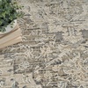 image:imageNourison Home Nyle Ivory Taupe 53 x 710 Area Rug  Easy Clean Non Shedding Bed Room Living Room Dining Room Kitchen 5 x 8