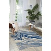 image:imageNourison Home Somerset Latte 2 x 59 Area Rug  Easy Clean Non Shedding Bed Room Living Room Dining Room Kitchen 6 RunnerLight Blue