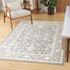 image:imageNourison Home Desert Mirage Charcoal Ivory 53 x 73 Area Rug  Easy Clean Non Shedding Bed Room Living Room Dining Room Kitchen 5 x 7Charcoal Ivory