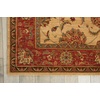 image:imageNourison Home Living Treasures IvoryRed 56 x 83 Area Rug  Easy Clean Non Shedding Bed Room Living Room Dining Room Kitchen 6 x 8