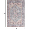 image:imageNourison Home New Concept Washables Blue Multicolor 53 x 73 Area Rug  Easy Clean Non Shedding Bed Room Living Room Dining Room Kitchen 5 x 7