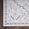 image:imageNourison Home New Concept Washables Ivory Blue 6 x 9 Area Rug  Easy Clean Non Shedding Bed Room Living Room Dining Room Kitchen 6 x 9