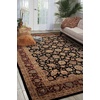 image:imageNourison Home Nourison 2000 Black 26 x 12 Area Rug  Easy Clean Non Shedding Bed Room Living Room Dining Room Kitchen 12 RunnerBlack
