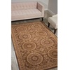 image:imageNourison Home Versailles Palace 0 Mocha 53 x 83 AreaRug EasyCleaning Non Shedding Bed Room Living Room Dining Room Kitchen 5x8Mocha