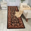image:imageNourison Home Nourison 2000 Black 26 x 12 Area Rug  Easy Clean Non Shedding Bed Room Living Room Dining Room Kitchen 12 RunnerBlack