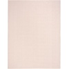 image:imageNourison Textured Home Ivory Rose 710 x 910 Area Rug  Easy Clean Non Shedding Bed Room Living Room Dining Room Kitchen 8 x 10