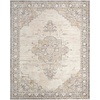 image:imageNourison Heirloom Blend Brick 9 x 1110 Area Rug  Easy Clean Non Shedding Bed Room Living Room Dining Room Kitchen 9 x 12Ivory Charcoal