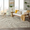 image:imageNourison Home Aloha Natural 9 x 12 Area Rug  Easy Clean Non Shedding Bed Room Living Room Dining Room Kitchen 9 x 12Natural