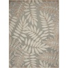 image:imageNourison Home Aloha Natural 9 x 12 Area Rug  Easy Clean Non Shedding Bed Room Living Room Dining Room Kitchen 9 x 12Natural