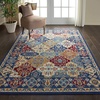 image:imageNourison Home Grafix Green 9 x 12 Area Rug  Easy Clean Non Shedding Bed Room Living Room Dining Room Kitchen 9 x 12Multi Color