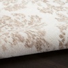 image:imageNourison Home Jubilant Ivory Beige 53 x Round Area Rug  Easy Clean Non Shedding Bed Room Living Room Dining Room Kitchen 5 x Round