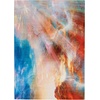 image:imageNourison Home Le Reve Multicolor 9 x 12 Area Rug  Easy Clean Non Shedding Bed Room Living Room Dining Room Kitchen 9 x 12Multi Color