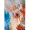 image:imageNourison Home Le Reve Multicolor 9 x 12 Area Rug  Easy Clean Non Shedding Bed Room Living Room Dining Room Kitchen 9 x 12Multi Color