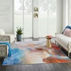 image:imageNourison Home Le Reve Multicolor 9 x 12 Area Rug  Easy Clean Non Shedding Bed Room Living Room Dining Room Kitchen 9 x 12Multi Color